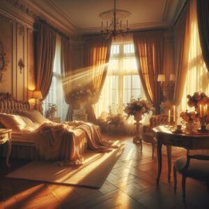 boudoir con luz natural